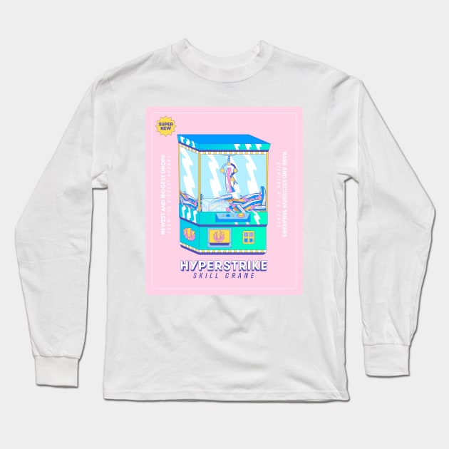 Hypestrike Skill Crane V1 Long Sleeve T-Shirt by ChrisSequeira